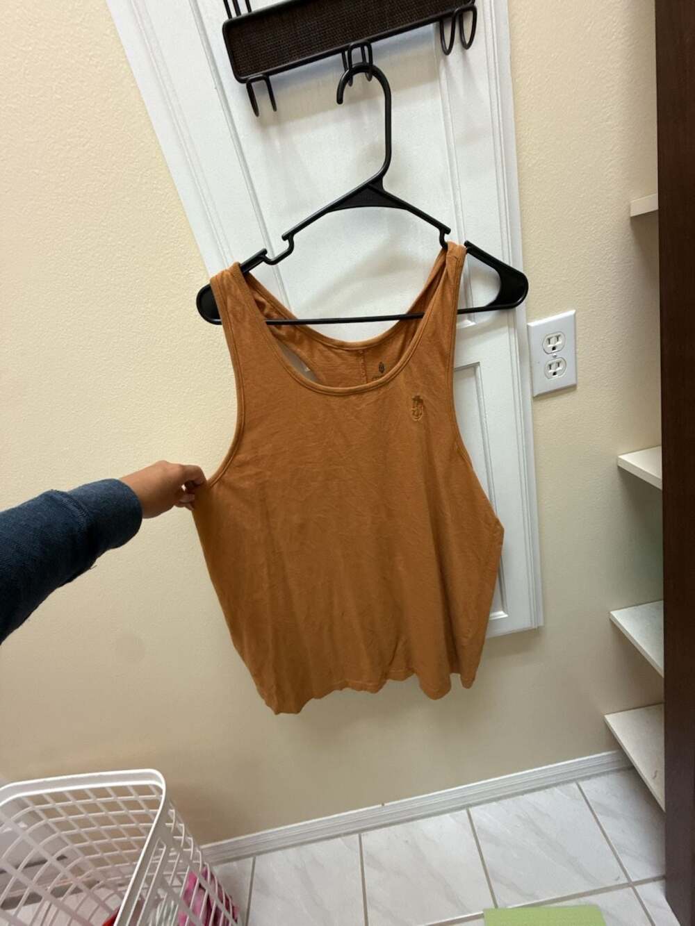 Free People Movement for oversized Brown Tank Top